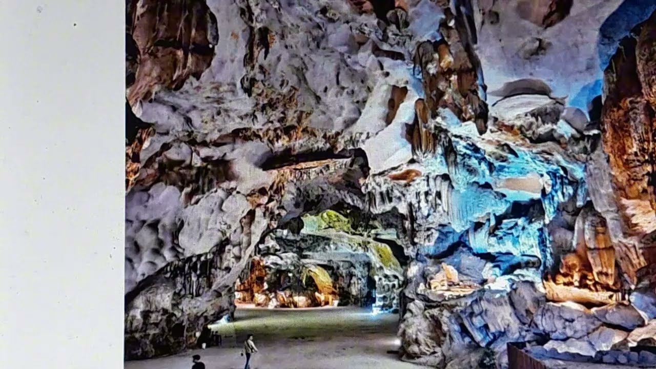 @Tintuc. Tận thấy h&igrave;nh ảnh 'h&agrave;nh hạ th&ocirc; bạo' 5 hang động ở vịnh B&aacute;i Tử Long  Hệ thống năm hang động