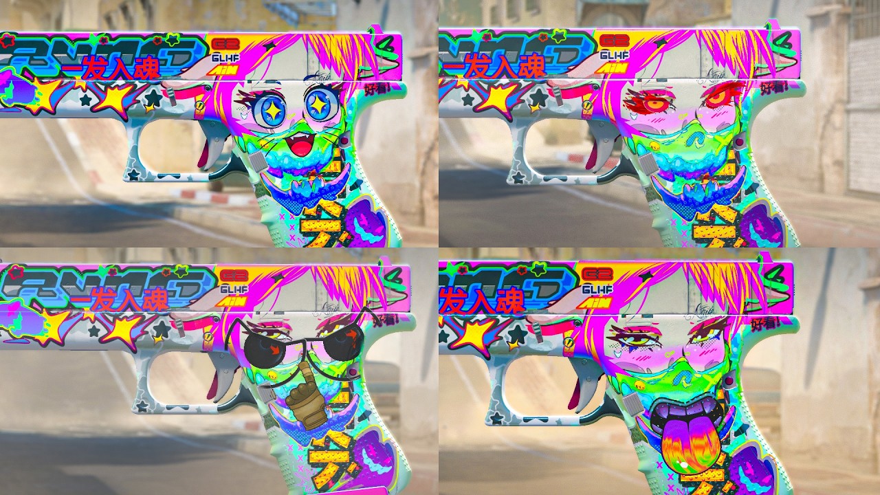CS2 Новый Glock 18, полностью настроенный. РАБОТЫ ПРОСТО ПОТРЯСАЮЩИЕ🔥 - ЛУЧШИЙ Glock 18, полность...