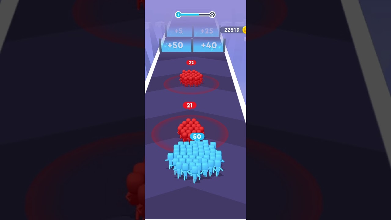 Blue Guys Run 👻 #countmaster #gaming #kidsgames #gamingforkids #funny #zizopixels