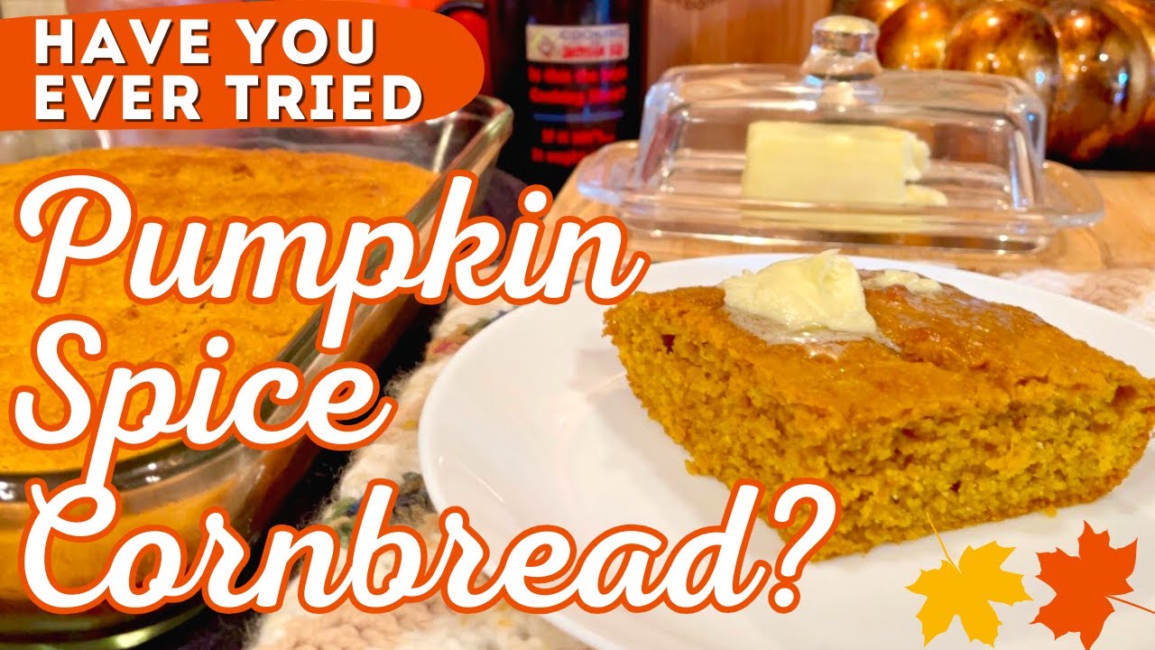 Super Moist Homemade Pumpkin Cornbread - EASY PUMPKIN RECIPE
