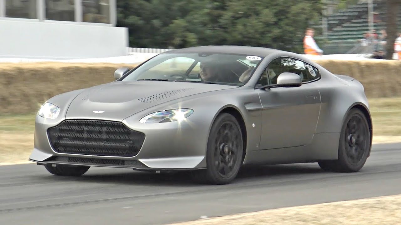 1 of 7 &pound;1m Aston Martin Vantage V600 in Action & Exhaust Note! - 7-Speed 6.0 NA V12 Engine!
