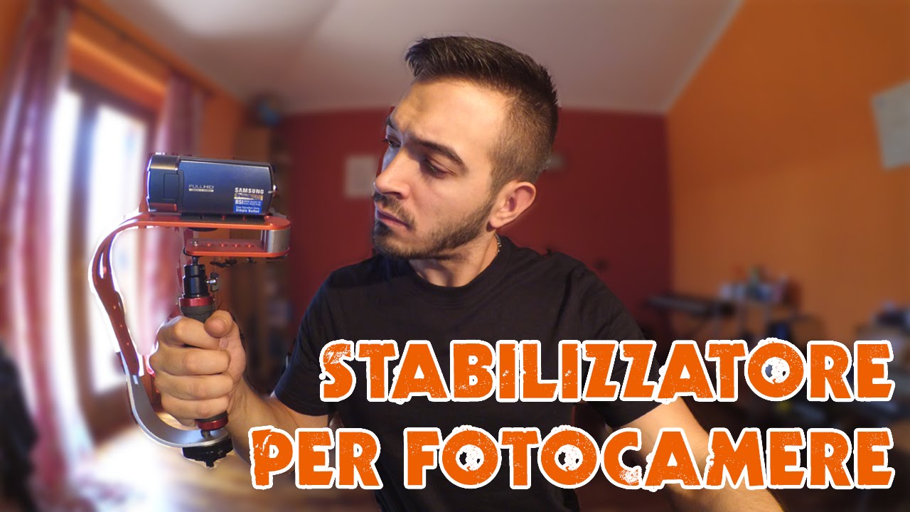 Stabilizzatore per videocamera economico + esempi ripresa - Aron ITA