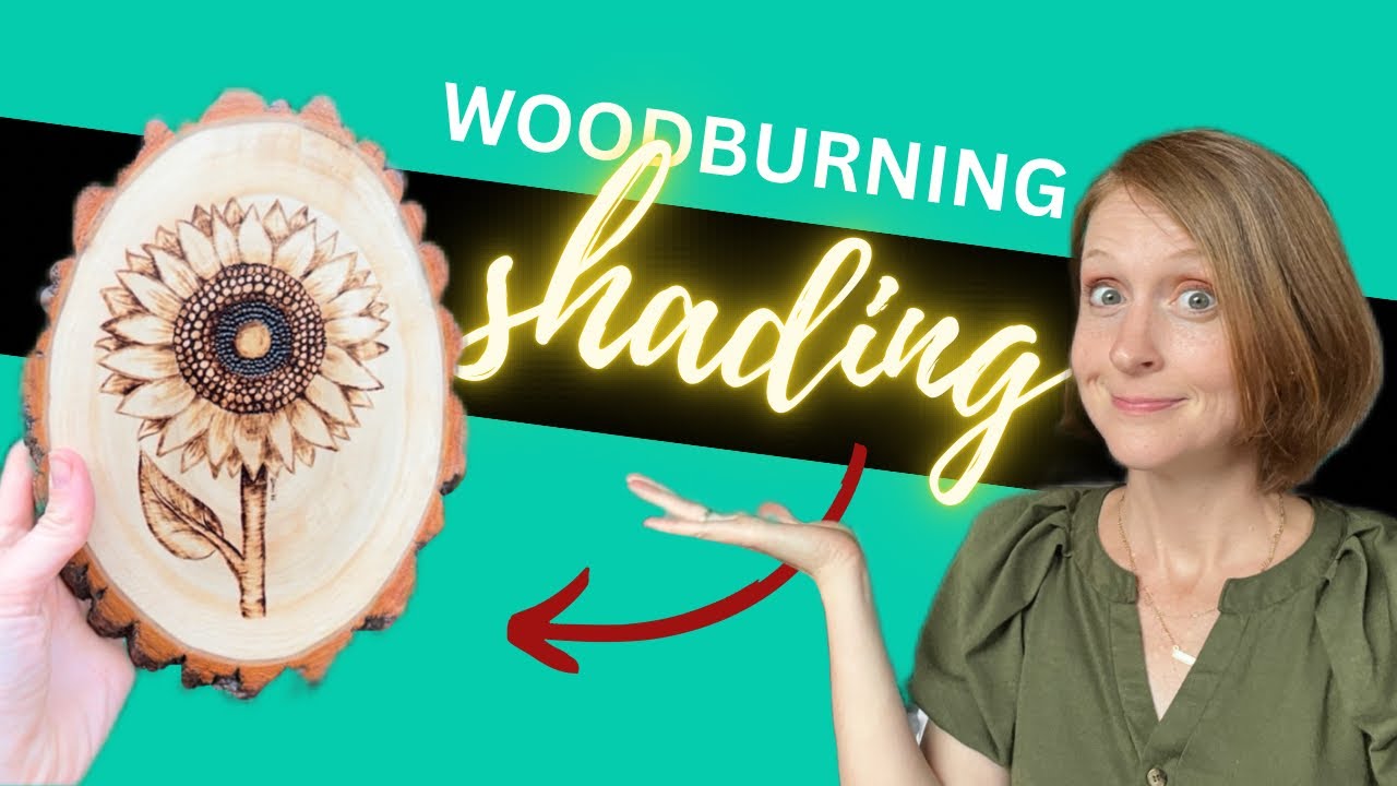 Урок по выжиганию с помощью теней: Подсолнух | Проект Crate Club Woodburning