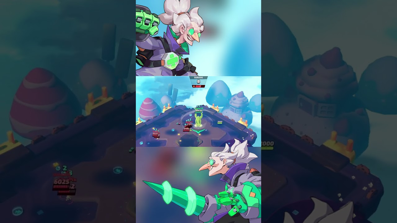 ONE PUNCH IS ALL SHE NEED, IF NOT(DO IT TWICE)【SMASH LEGENDS】#Shorts