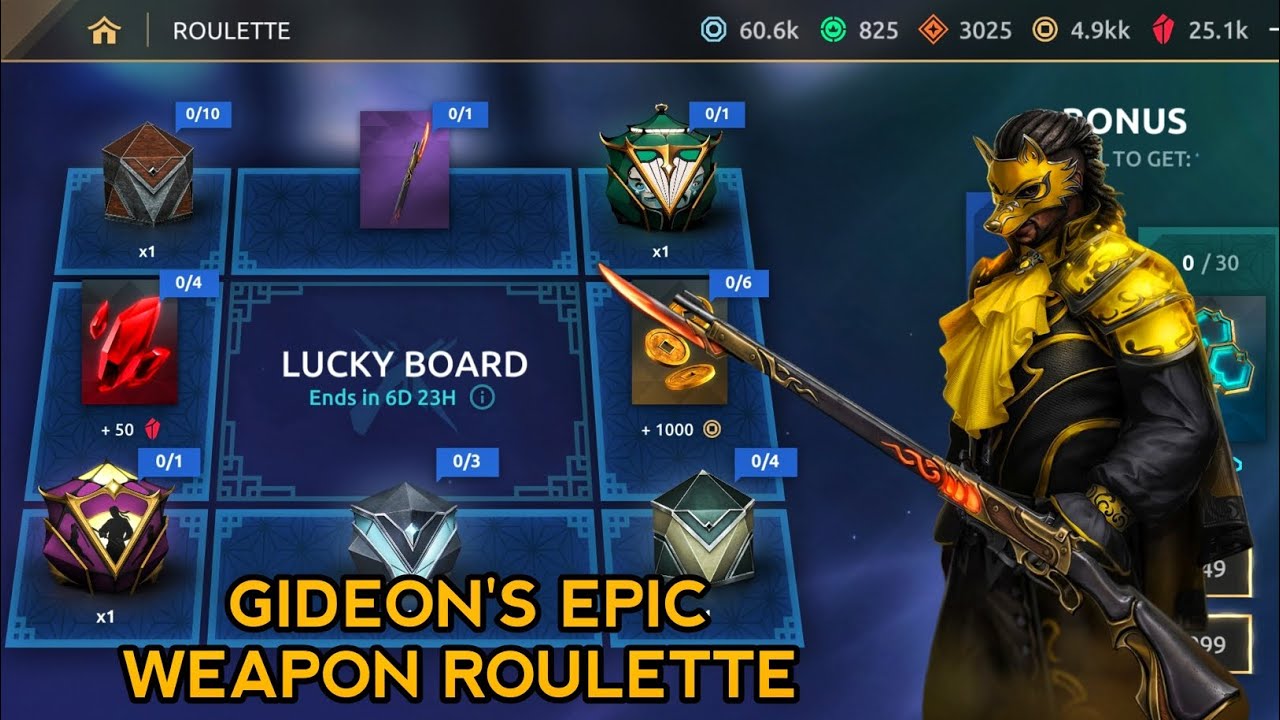 Lord Gideon&rsquo;s Epic Weapon Roulette 😎 | Shadow Fight Arena ⚔️