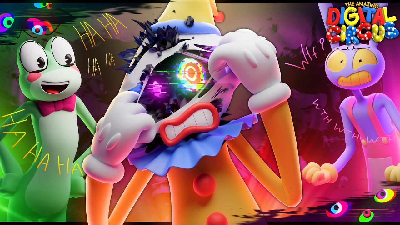 Счастливая улыбка (Песня абстракции Кауфмо)【THE AMAZING DIGITAL CIRCUS 3D МУЗЫКАЛЬНОЕ ВИДЕО】