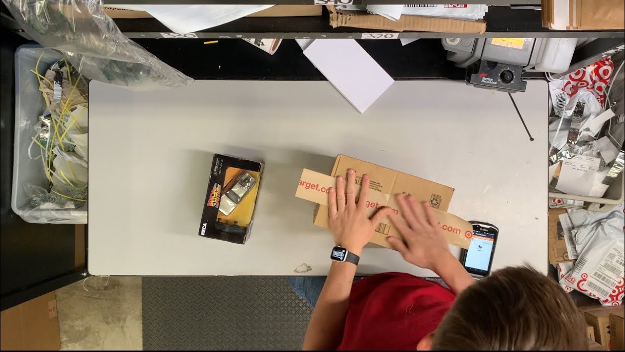 POV of a Target Employee Packing Black-Friday Orders!