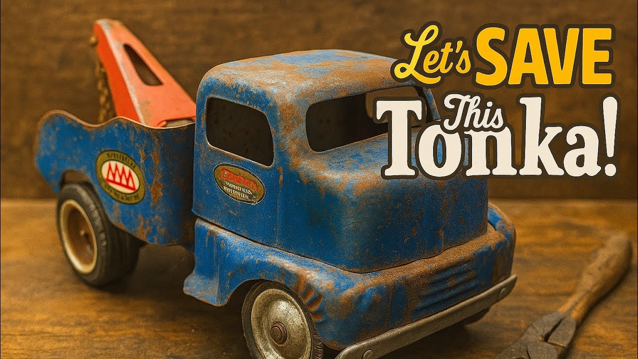 1953 Tonka COE Wrecker Restoration | A Vintage Classic!!!