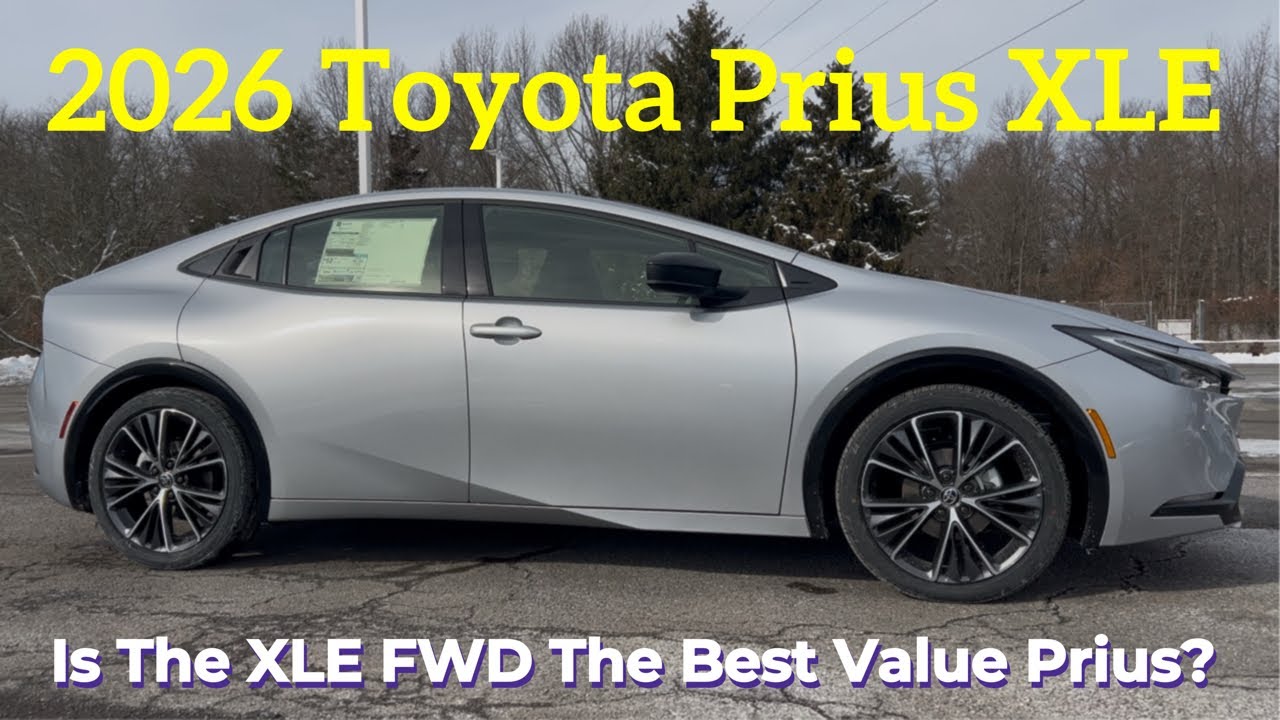 2026 Toyota Prius XLE: Is The 2026 Prius The COOLEST Hybrid Sedan?