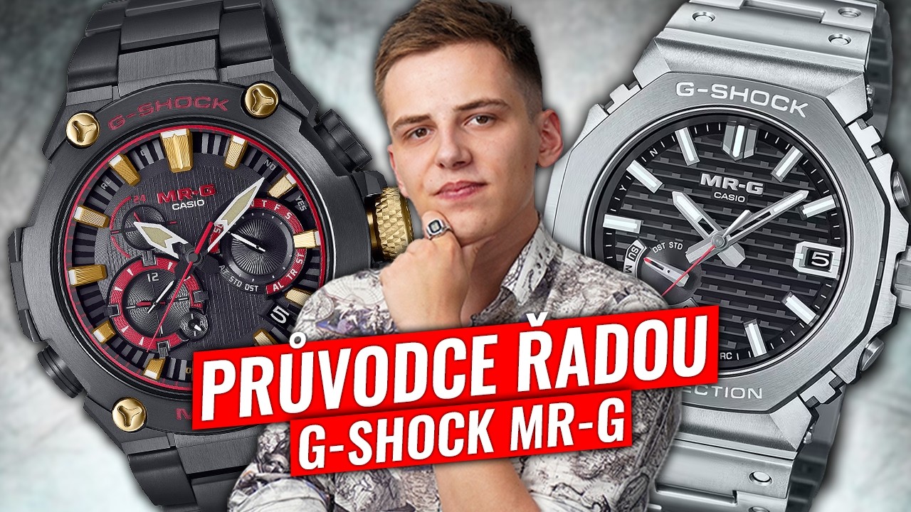 Casio G-Shock MR-G – Kompletní průvodce nejluxusnějšími G-Shocky na trhu