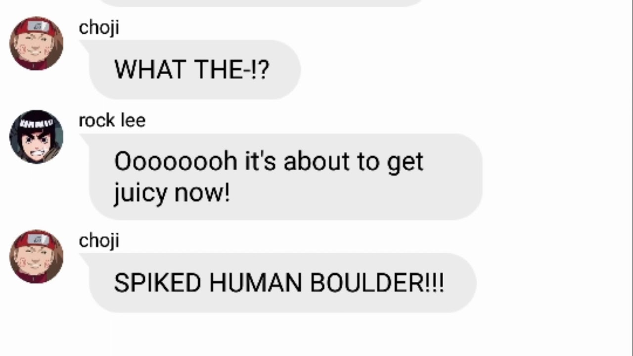 Naruto truth and dare group chat