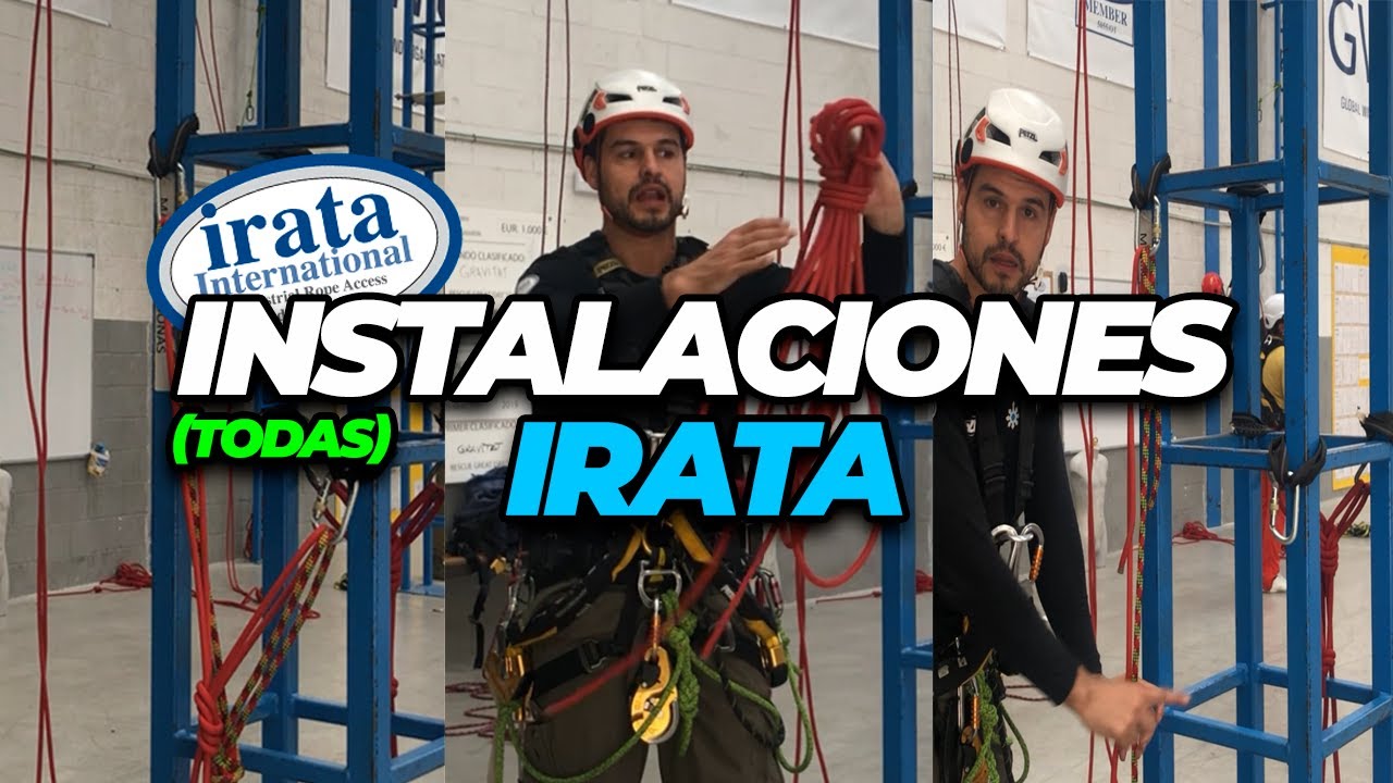 Como hacer todas las INSTALACIONES IRATA? - IRATA NIVEL 1