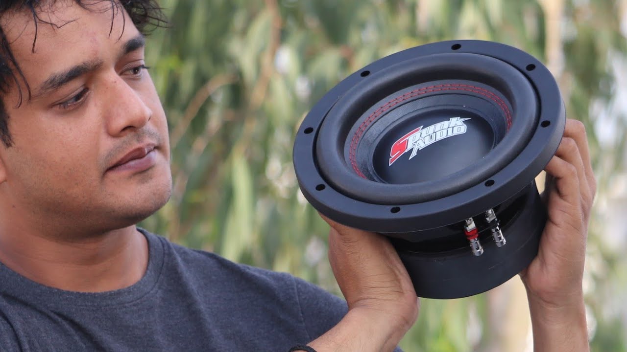 सबसे छोटा Subwoofer ( Spunk Audio) 8 Inch Small  Subwoofer ( 500w RMS) +918053480908