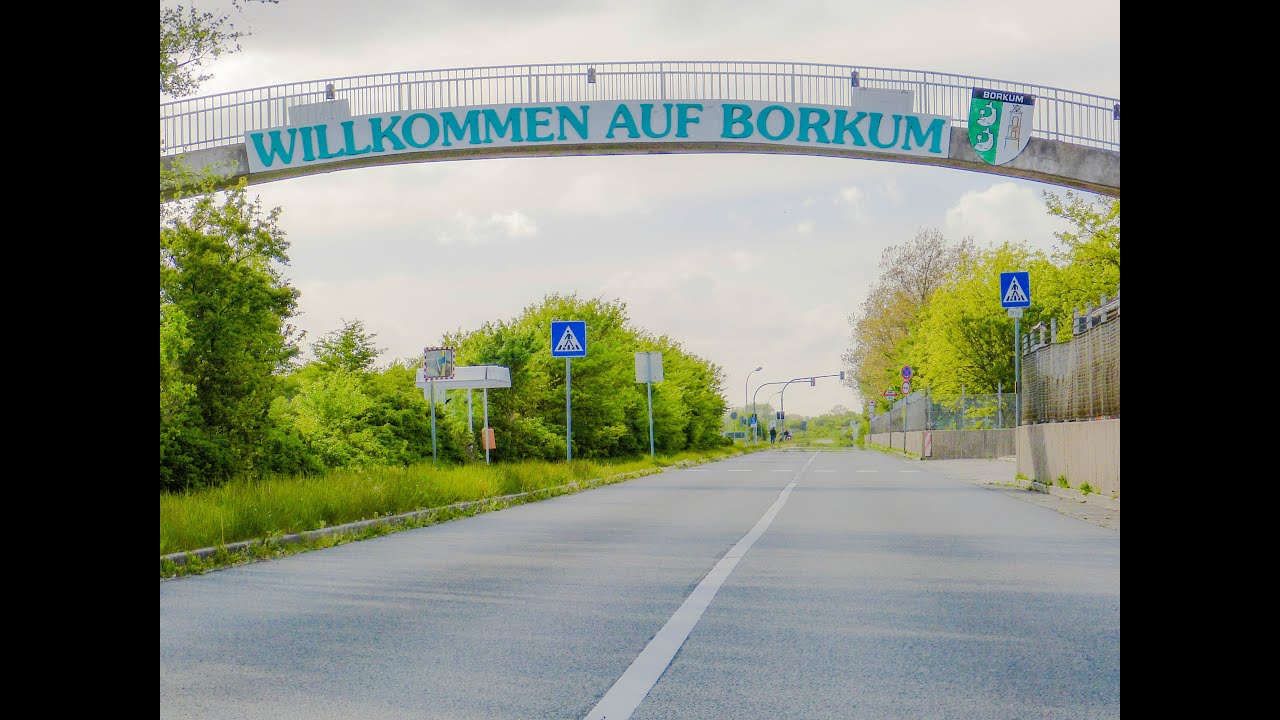 Anfahrt zur Pension Feuerschiff auf Borkum