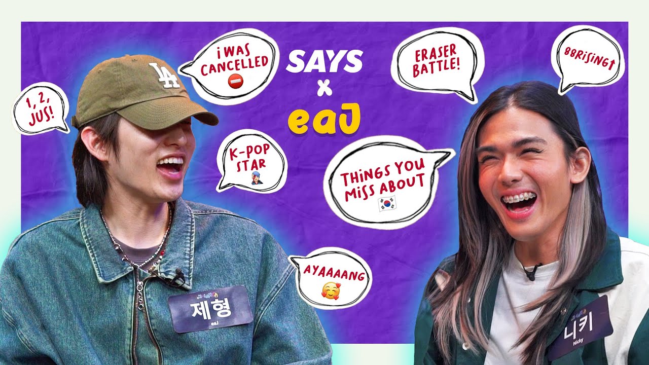 Playing Nostalgic Malaysian Games with @eaJ! How Has He Been After Leaving Korea?! | K-Lah!