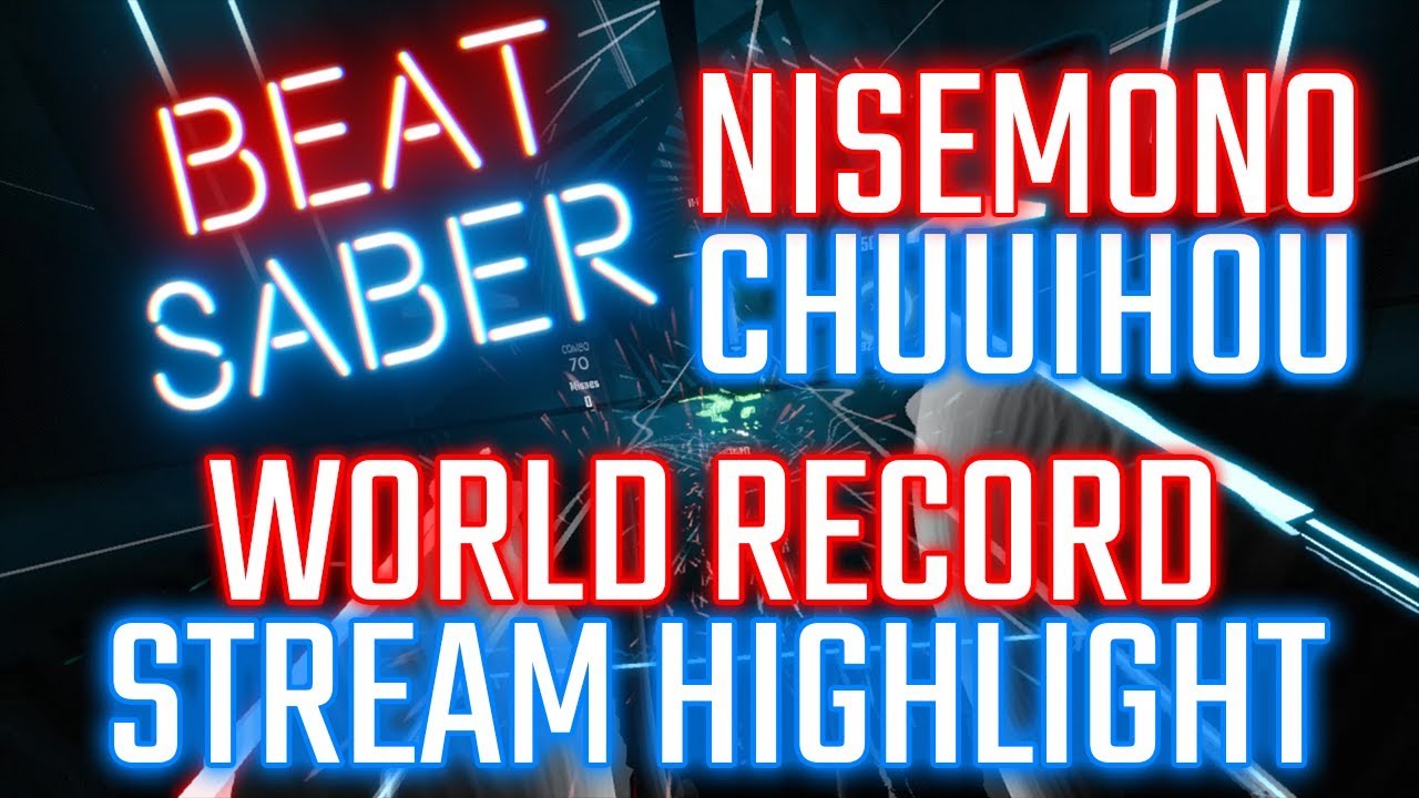 BEAT SABER | I FINALLY PASSED IT!!! NISEMONO CHUUIHOU ~ [Expert+] 73% A-Rank WORLD RECORD!