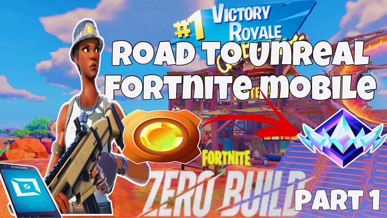 Bronze To Unreal Ranked Zero Builds Speedrun In Fortnite Mobile ( Chapter 5 Season 3)