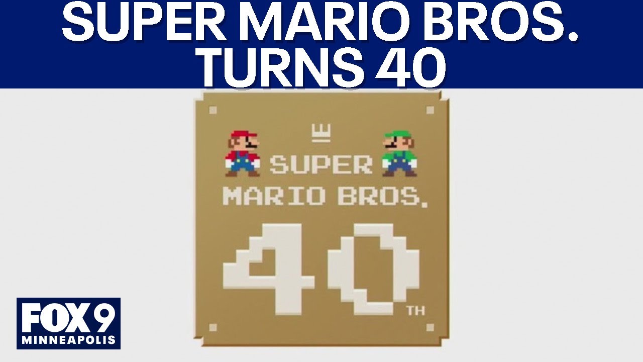 Super Mario Bros. is turning 40