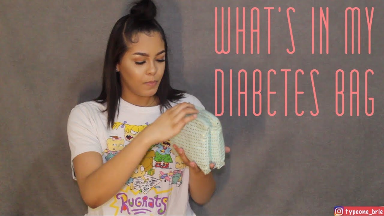 Whats In My Diabetes Bag MUST HAVES!! | typeone_Brie