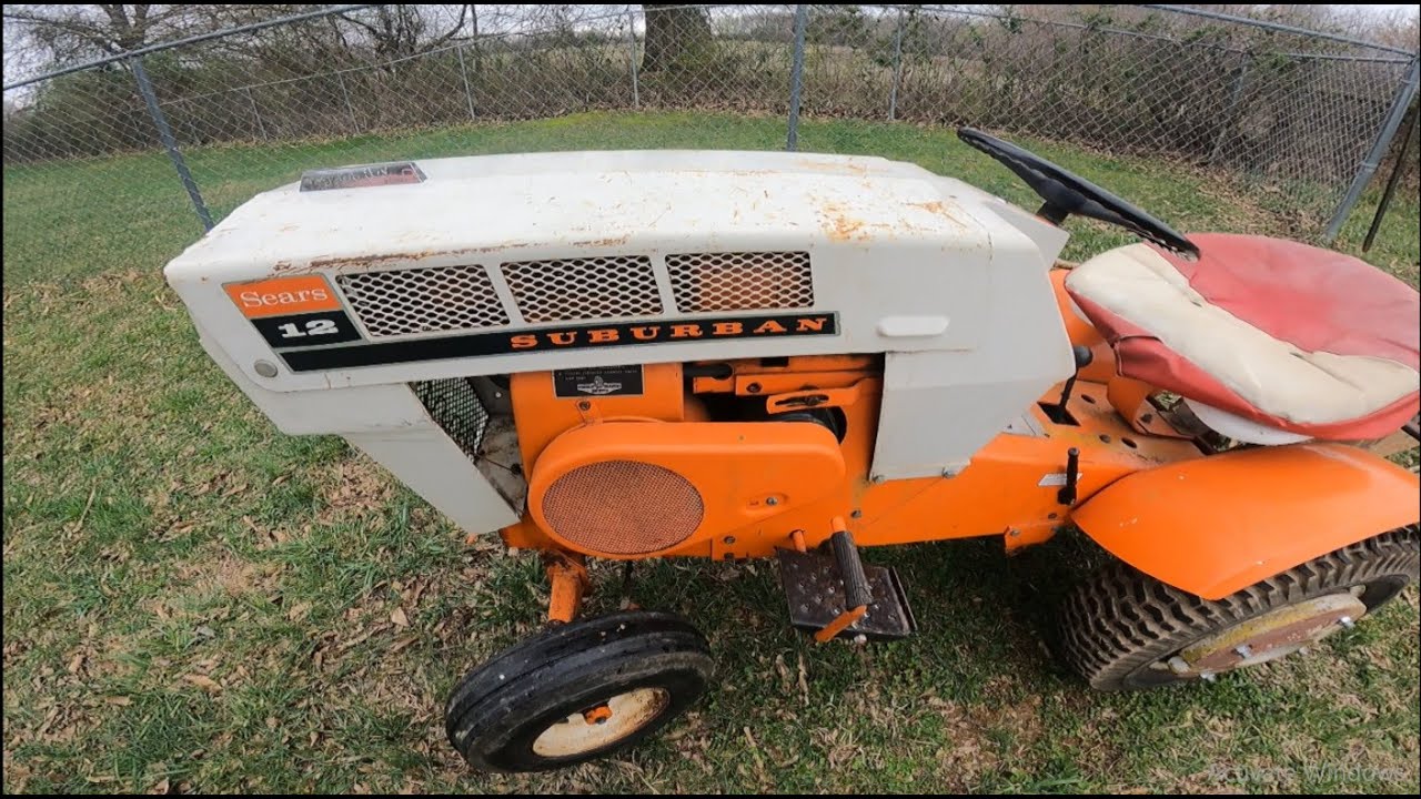 Sears Suburban 12 tired engine swap pt1
