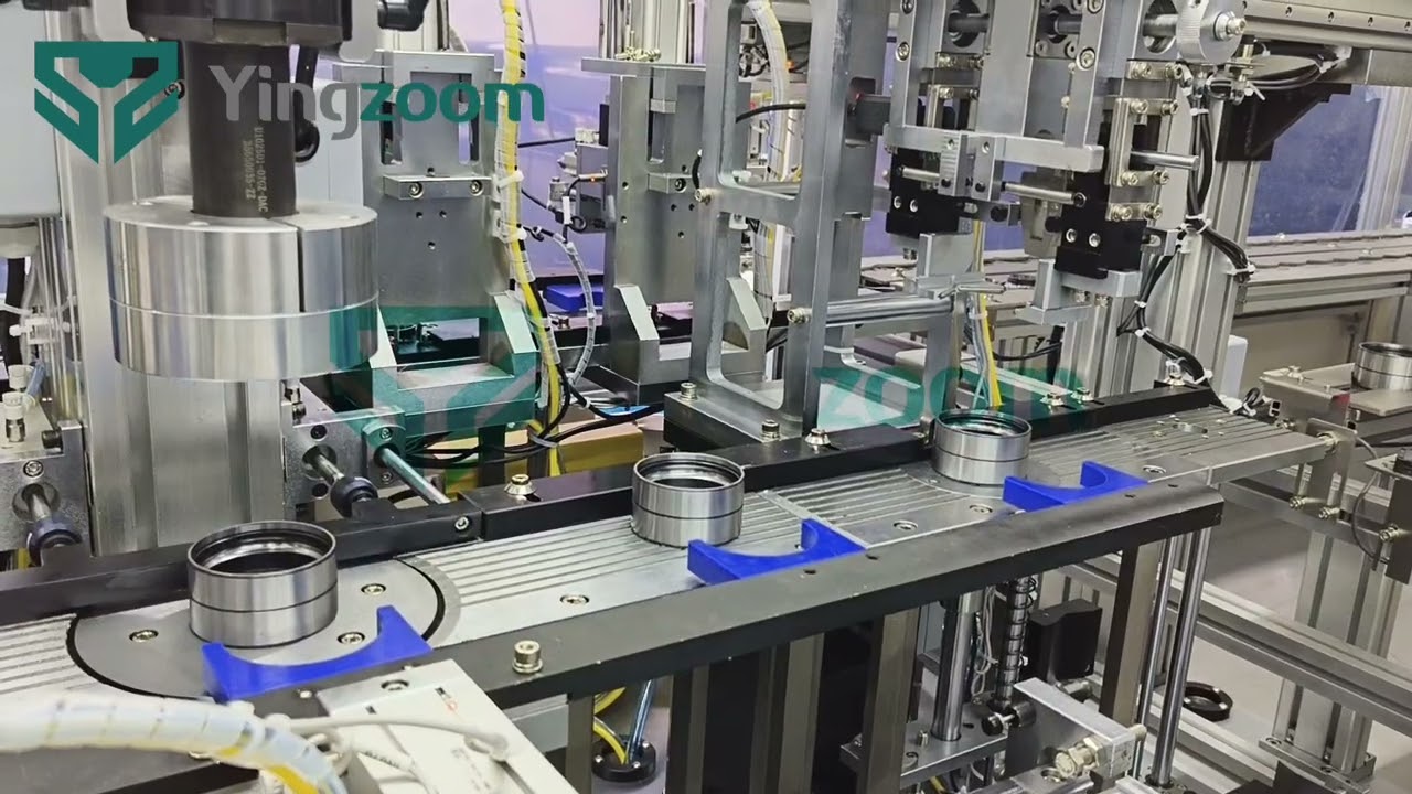 Gen 1 wheel bearing assembly line#wheelhubbearing #assemblyline