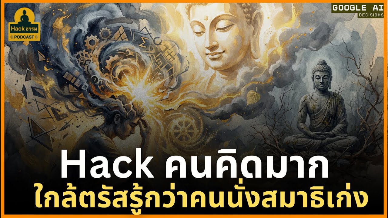 คนคิดมาก ใกล้ตรัสรู้กว่าคนนั่งสมาธิเก่ง