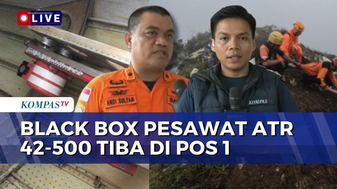 Black Box Pesawat ATR 42-500 Sebentar Lagi Tiba Posko Tompobulu | KOMPAS PETANG