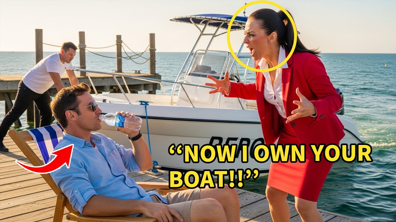 HOA Karen Tried to Evict Me from My Dock — That Same Hour, I Seized Her Boat
