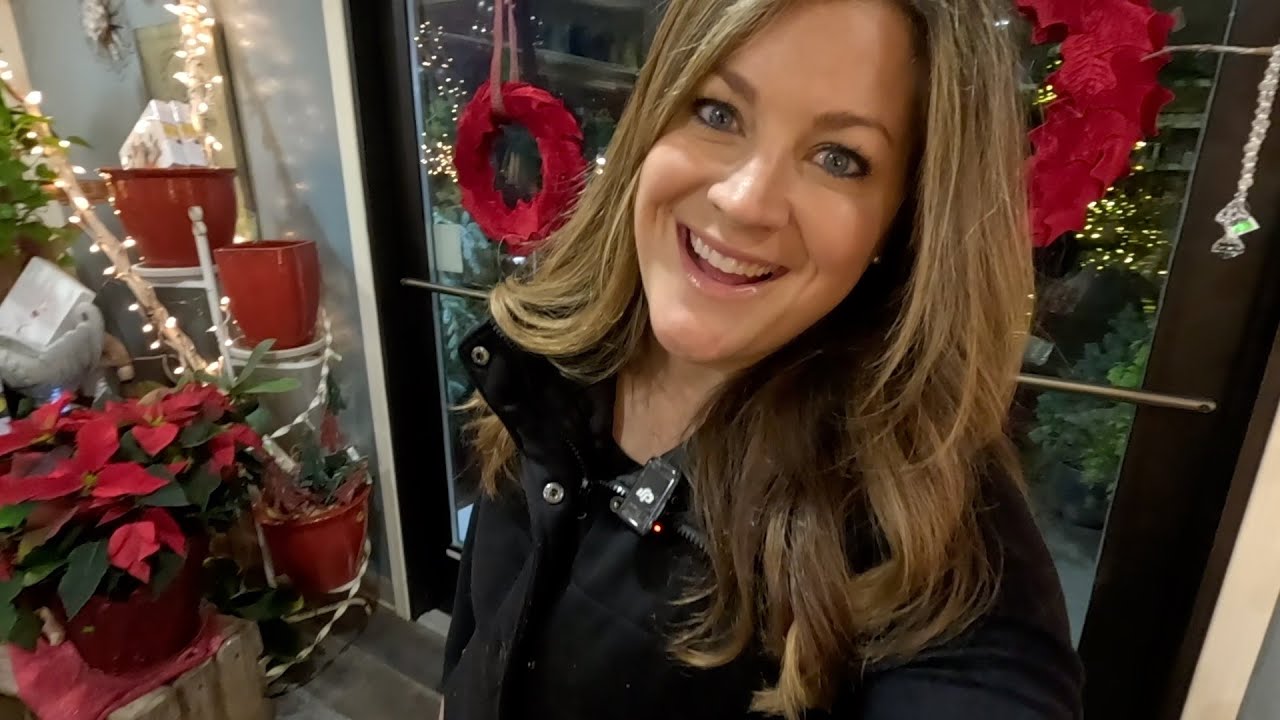 Рождественский тур по садовому центру с мамой и Моникой! 🥰🎄🎅 // Garden Answer
