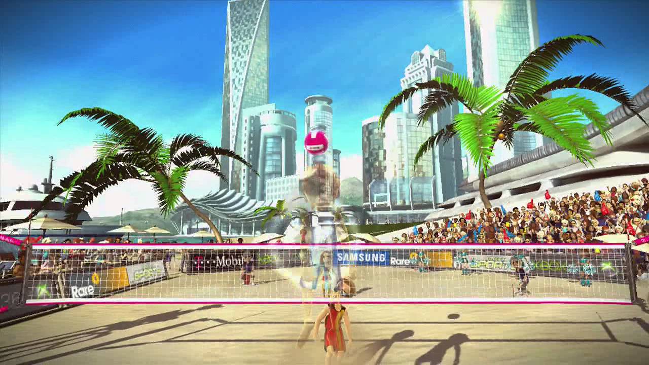 Kinect Sports Volleyball on Champion difficulty!! 7-0