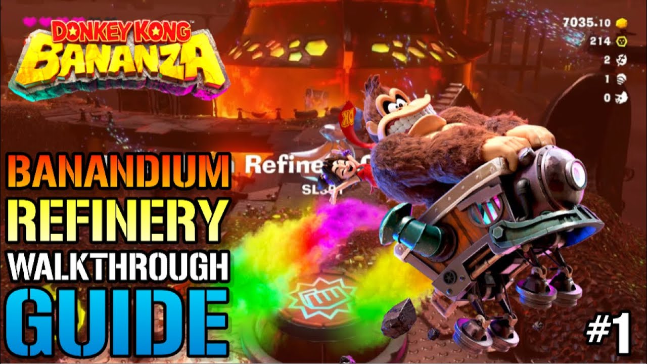 Donkey Kong Bananza: Canyon Layer 