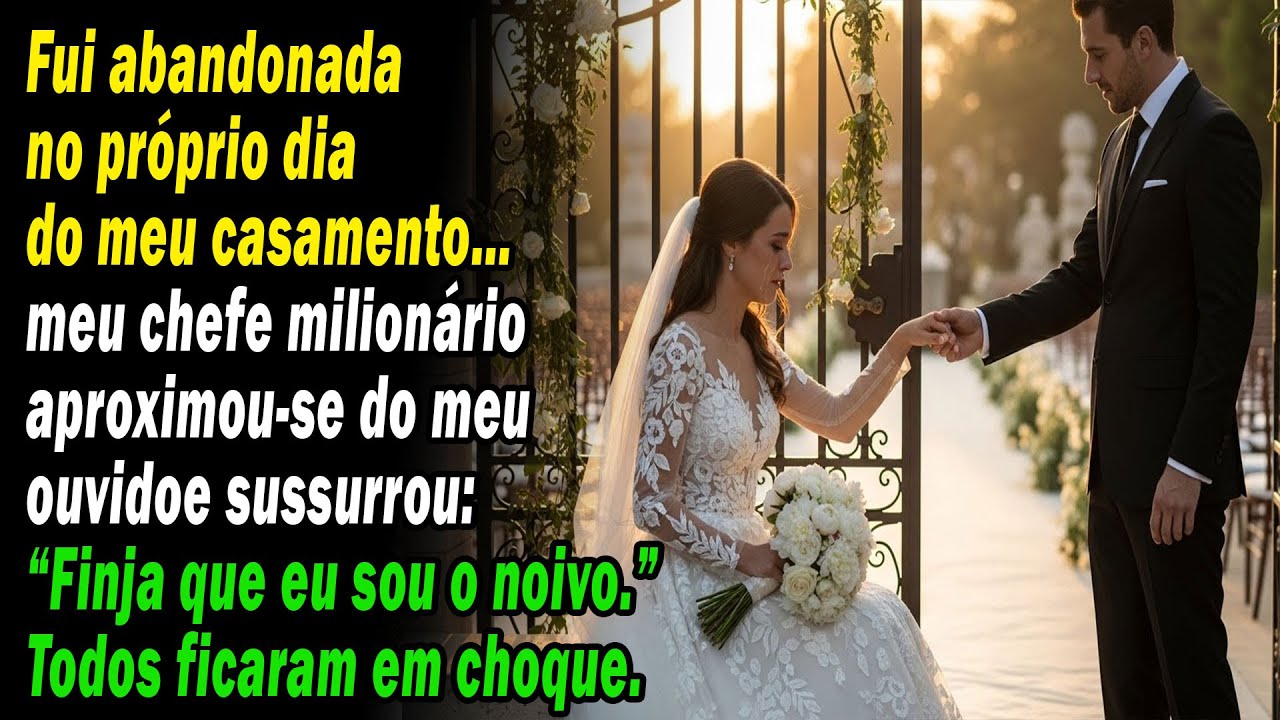 ❤️Abandonada no Altar… o Chefe Milionário Pediu Sua Mão😮