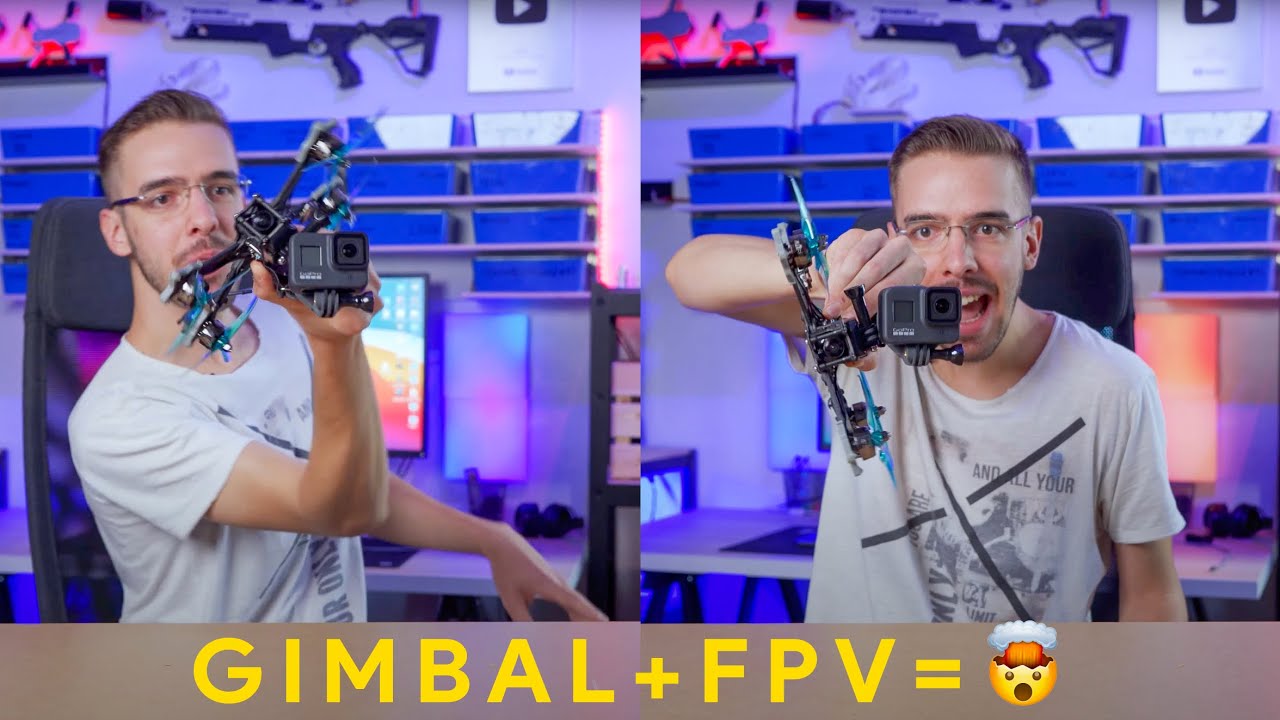 GIMBAL SUI DRONI FPV? 🤯 La rivoluzione del cinematic