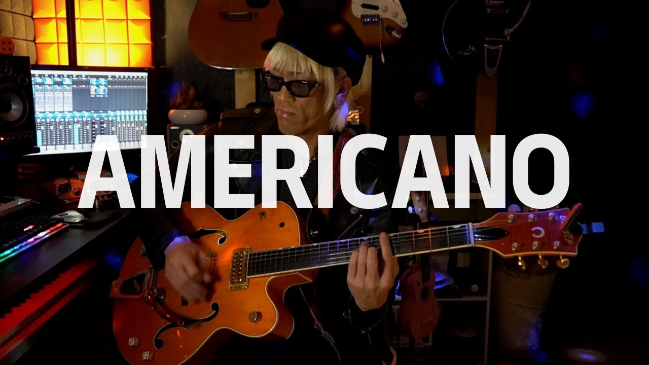 【ロカビリー】The Brian Setzer Orchestra - Americano -  Brian Setzer Guitar Cover【rockabilly】