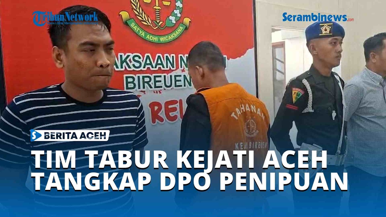 Tim Tabur Kejati Aceh Tangkap DPO Kasus Penipuan di Warkop