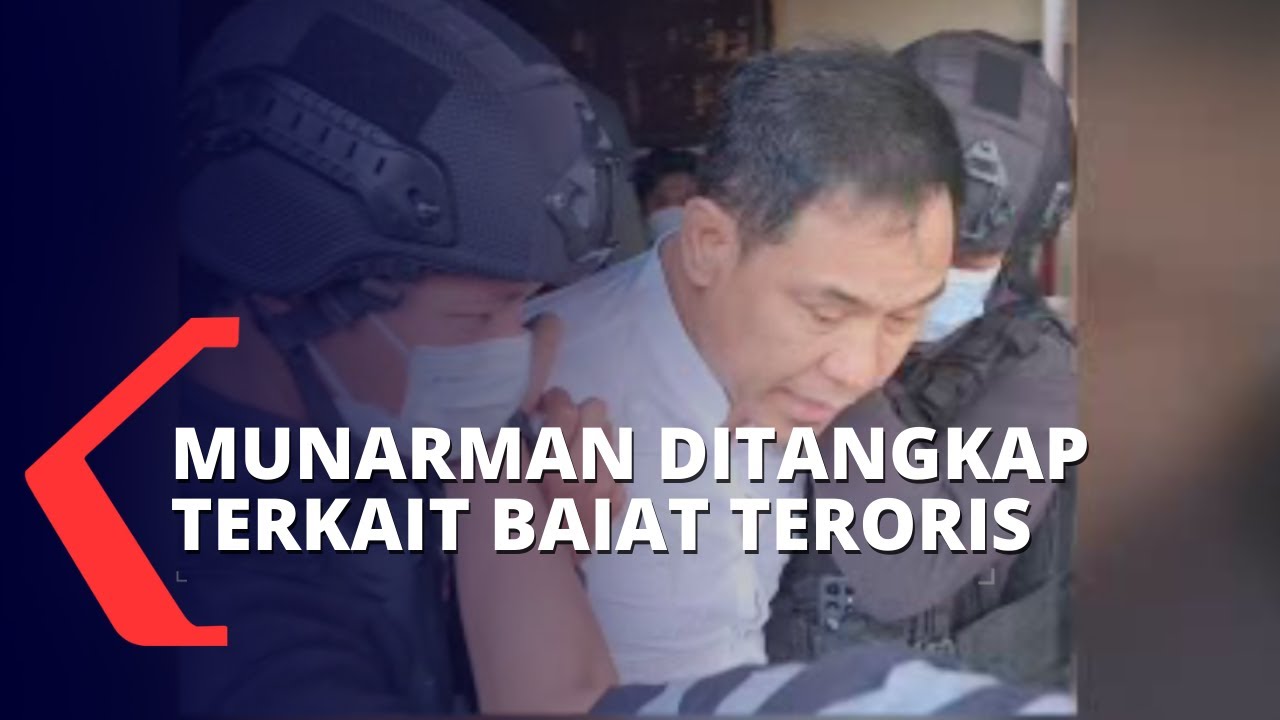 BREAKING NEWS - Mantan Petinggi FPI Munarman Ditangkap Densus 88 Polri Terkait Baiat Teroris
