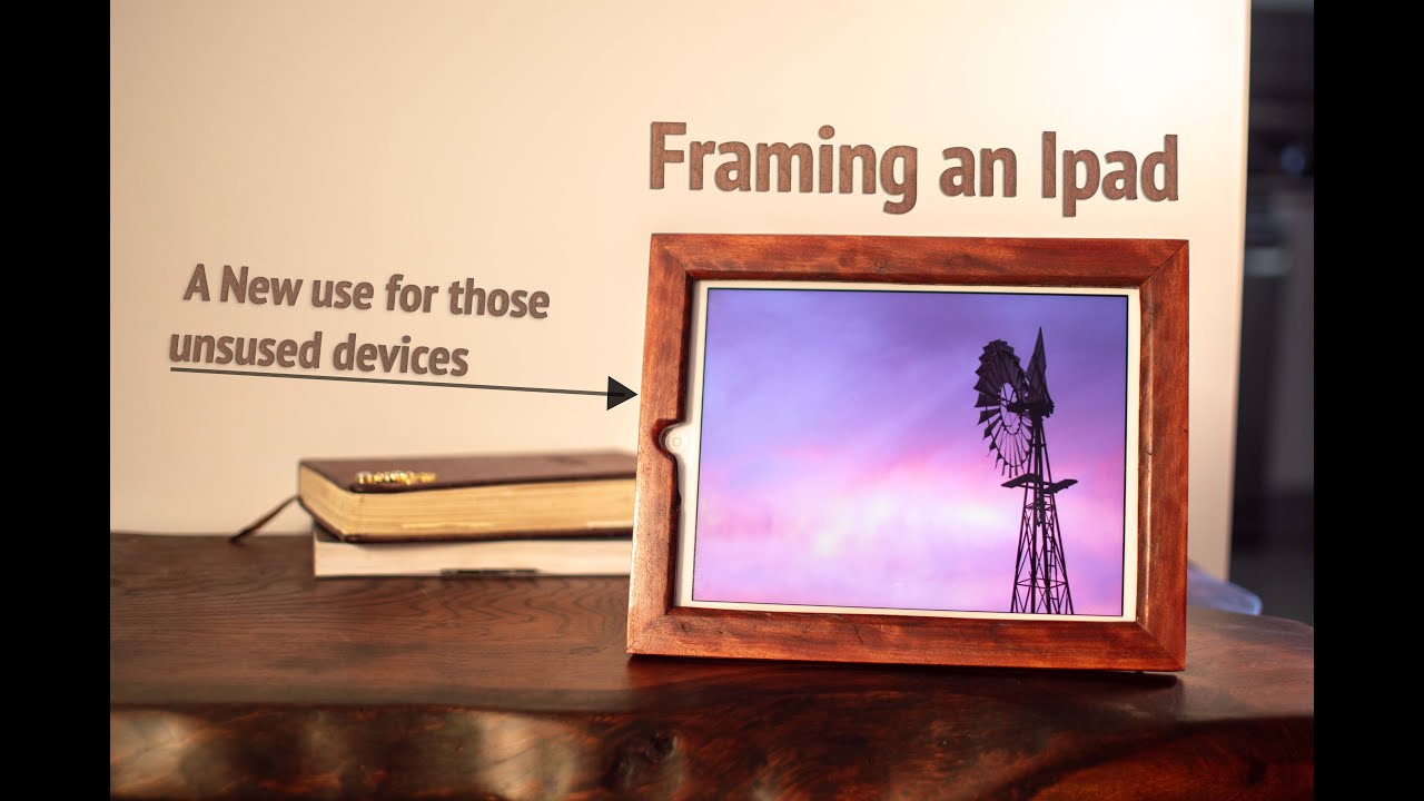 Turn your Old Ipad into a Picture Frame