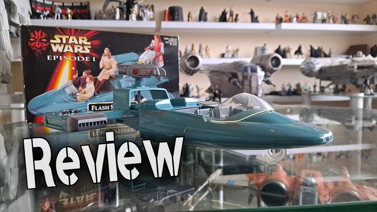 Flash Speeder | STAR WARS 3.75 | The Phantom Menace | Opening & Review