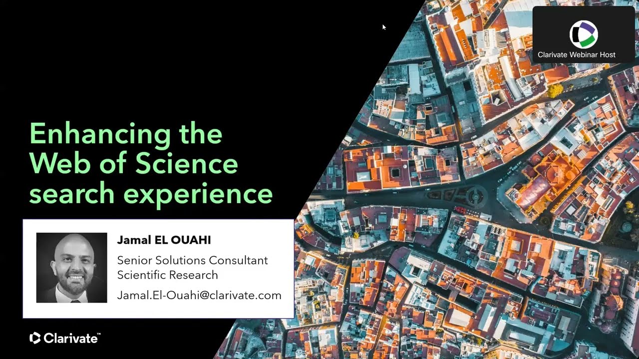 Enhancing the Web of Science search experience