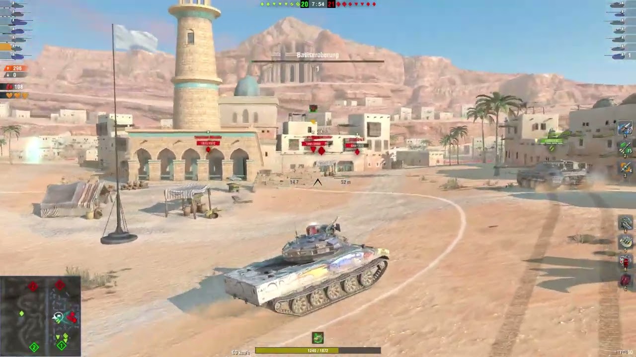 Sheridan Missile | Snap Shot bei voller Fahrt | Grabesflucht