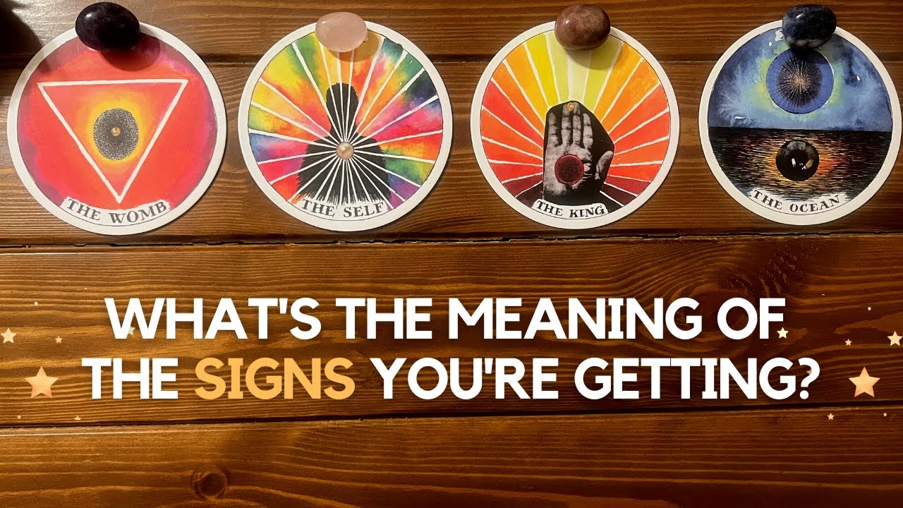 What's the meaning of the signs you're getting? ✨🔅💮✨| Pick a card
