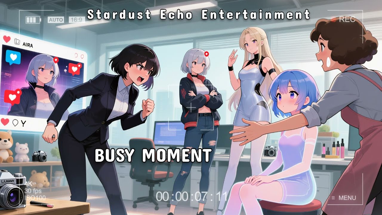 1.13 Stardust Echo Entertainment | Cyberpunk Chill | SYNTHPOP| LOFI HIPHOP | A CYBERPUNK MUSICAL