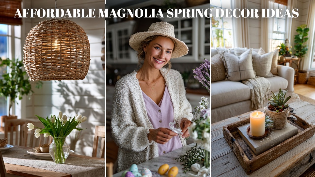 🏡 Уют и обновление: бюджетное преображение интерьера дома от Magnolia Home Decor
