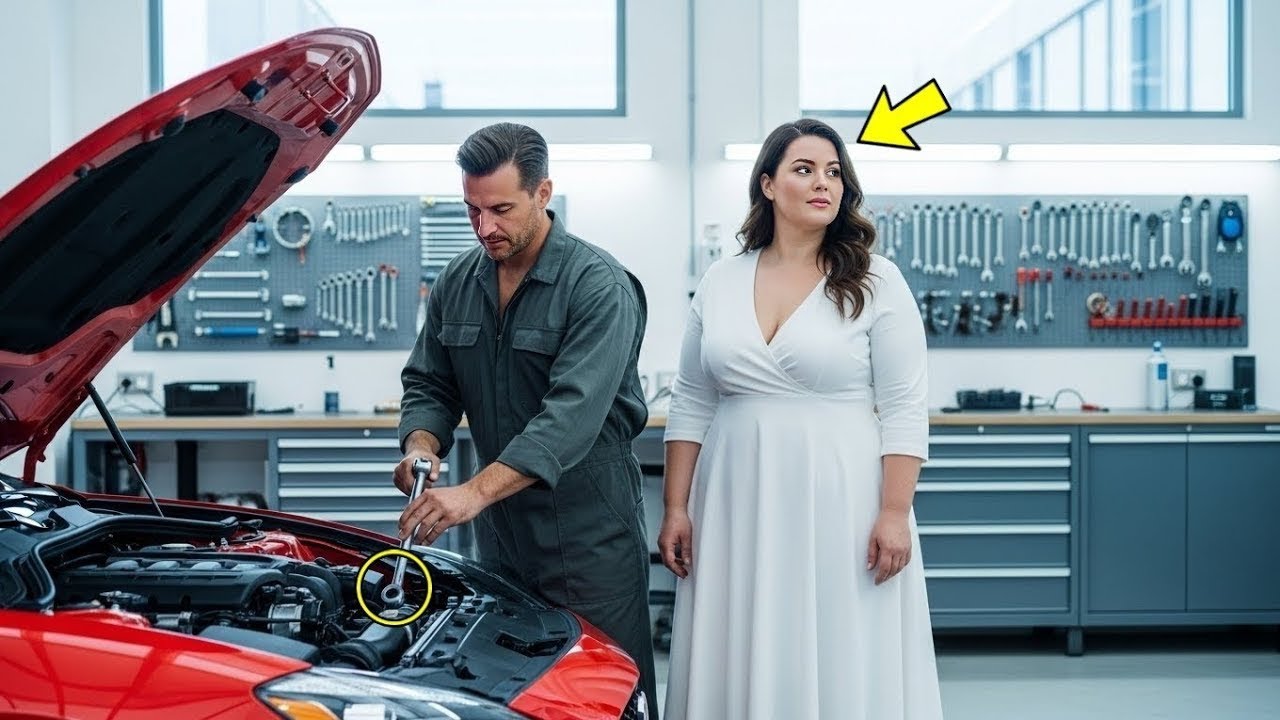 For 30 Days CEO's Ferrari Stayed Broken — Until A Poor Mechanic Changed Her Life Forever...