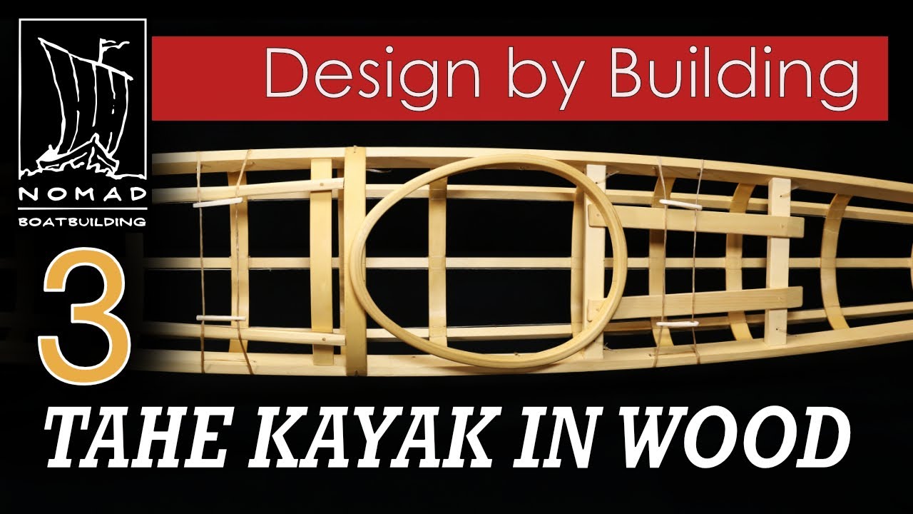 Building a skin-on-frame Tahe Greenland Kayak - Part 3
