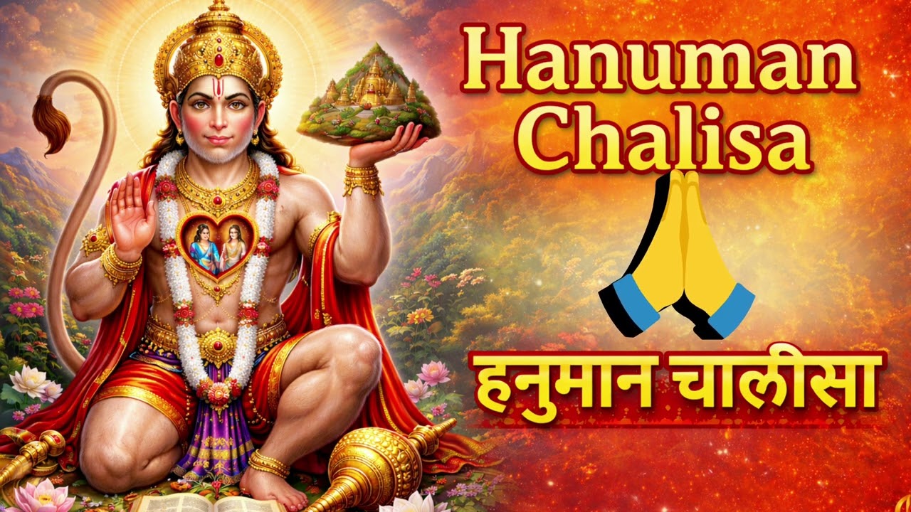 🚩Hanuman Chalisa Full 🙏 | हनुमान चालीसा | Powerful Hanuman Bhajan | संकट मोचन @sukantamahali22
