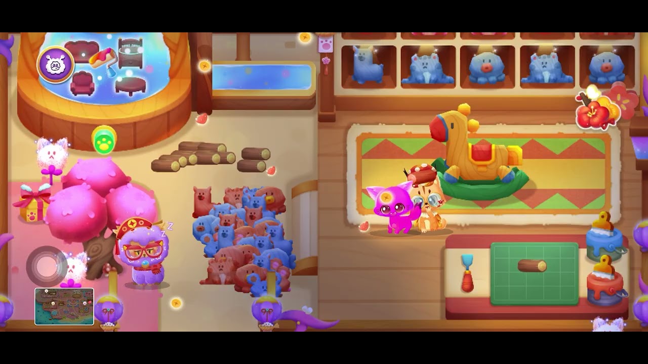 How to get unlimited plushy's  in kitty world part ￼2
