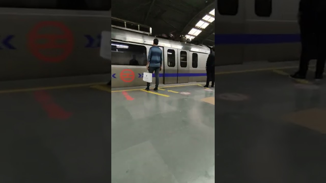 Sound Of Delhi Metro at Metro Station #shorts