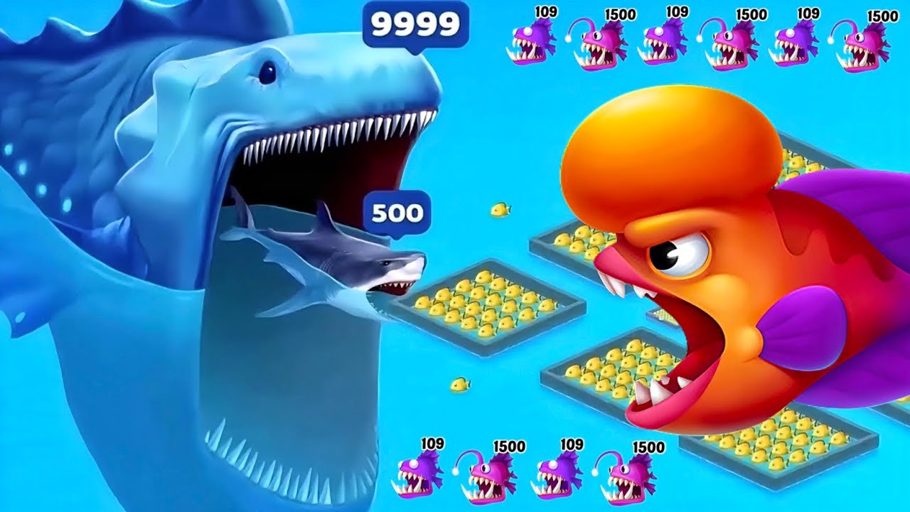 Fishdom 🐟 Monster Shark Extreme Attack 🔥 Fish Rescue from Monster Shark 🦈 Fishdom Ads Level 379