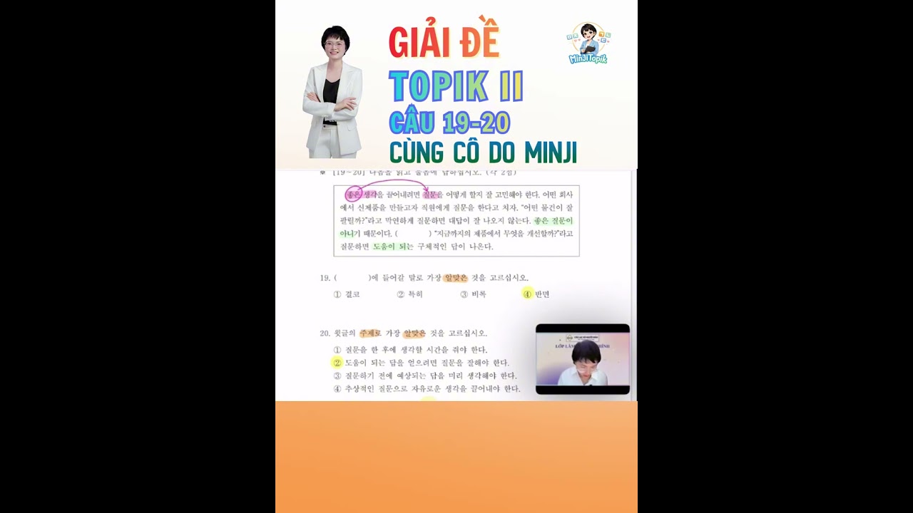 ĐỌC TOPIK - Chọn Chủ đề ≠ Nội dung chi tiết